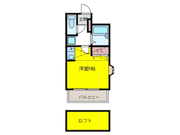 加島ビルの物件間取画像